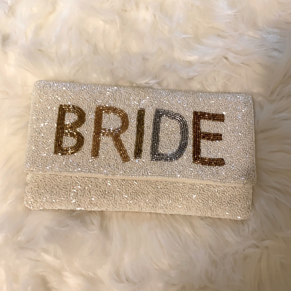 Beaded Bride Purse